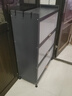 麥思享鋼制鞋柜家用門(mén)口靠墻一體儲物柜租房多層收納柜新款落地防塵鞋架 灰色兩門(mén)五層600*350*783 曬單實(shí)拍圖