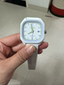 Dickies手表學(xué)生女表初高中生日歷夜光防水考試青少年兒童禮物CL-642白色 曬單實(shí)拍圖
