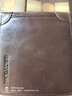 班亞奴（banyanu）錢(qián)包男士橫款真皮超薄2025新款皮夾簡(jiǎn)約牛皮駕駛證錢(qián)夾卡包一體男 咖啡色-普通款（復古頭層牛皮） 曬單實(shí)拍圖