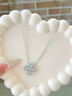 琦君培育鉆石項鏈四葉草水滴形鉆石吊墜女神節生日走心禮物送女友老婆 曬單實(shí)拍圖