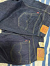 levis25年新款501直筒美式高街牛仔褲男款潮牌休閑百搭耐磨長(cháng)褲 501藍黑 32 L32 曬單實(shí)拍圖