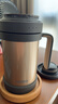 膳魔師（THERMOS）保溫杯子500ml不銹鋼帶茶漏商務(wù)辦公馬克咖啡泡茶杯TCMF-501 GL 曬單實(shí)拍圖