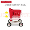 Radio Flyer瑞飛兒兒童購物車(chē)迷你手推車(chē)過(guò)家家玩具寶寶學(xué)步車(chē)周歲生日禮物 #655紅色 曬單實(shí)拍圖