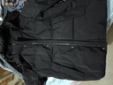 羅蒙（ROMON）鵝絨羽絨服男士2025新款冬季極寒加厚保暖外套商務(wù)休閑短款羽絨服 黑色【抗寒零下30攝氏度】 M 115-135斤 曬單實(shí)拍圖