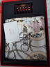 上海故事100%桑蠶絲真絲絲巾梳子禮盒送媽媽長(cháng)輩新年生日禮物披肩圍巾實(shí)用 曬單實(shí)拍圖