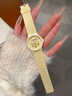 番米拉（PANMILA）手表女生聯(lián)名高顏值小清新韓系初高中生女兒童硅膠石英表生日禮物 小黃雞 曬單實(shí)拍圖