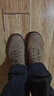 邦帛世工裝男鞋春季勞保上班干活鞋子板鞋耐磨休閑鞋運動(dòng)鞋加絨保暖棉鞋 卡其工裝鞋 42 曬單實(shí)拍圖