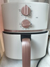 美的（Midea）空氣炸鍋免翻面雙旋鈕家用大容量5.3L多功能空氣炸鍋蒸烤一體熱風(fēng)循環(huán)金屬內腔 MF-KZE535J5 曬單實(shí)拍圖