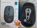 前行者Q5無(wú)線(xiàn)藍牙雙模鼠標充電靜音女生辦公專(zhuān)用高顏值小巧便攜游戲筆記本電腦平板iPad手機通用人體工學(xué) 暗夜黑-藍牙雙?！具m配手機/平板/筆記本/臺式機】 曬單實(shí)拍圖