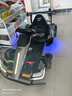 天林兒童卡丁車(chē)電動(dòng)可漂移F1玩具汽車(chē)可坐小孩大人親子車(chē)遙控四輪童車(chē) 烤漆灰+漂移+伸縮調節+4845電機+24V14A電瓶 曬單實(shí)拍圖