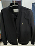 與狼共舞【立體挺括】時(shí)尚棒球服百搭外套男士休閑夾克 001黑色 XL(180) 曬單實(shí)拍圖