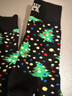 Happy Socks【新品】Happy Socks圣誕襪子秋冬ins潮牌圣誕2雙裝禮盒 兩棵圣誕樹(shù) 2雙 M 36-40 曬單實(shí)拍圖
