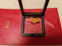 周六福水波鏈鎖骨鏈女黃金項鏈計價(jià)AA050785約3.28g45cm新年生日禮物 曬單實(shí)拍圖