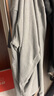 名創(chuàng  )優(yōu)品（MINISO）打底衫男冬季親膚保暖雙面絨內搭圓領(lǐng)加絨加厚長(cháng)袖t恤 灰 2XL  曬單實(shí)拍圖