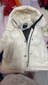 波司登（BOSIDENG）25年新款泡芙90鵝絨羽絨服女商場(chǎng)熱賣(mài)同款外套B250243116 【趨勢推薦】幻境白8625 S 160/84A充絨量181g 體重約110-130斤 曬單實(shí)拍圖