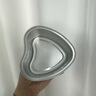 OEMG高端心形DIY創(chuàng  )意甜品模具一次性商用鋁箔小碗蛋糕烤雞蛋烘焙 紅色無(wú)蓋100只 曬單實(shí)拍圖