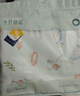 十月結晶隔尿墊可水洗純棉抑菌嬰兒隔尿墊姨媽墊護理墊尿墊萌兔探月70*120 曬單實(shí)拍圖