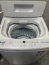 Haier10月新品 海爾6公斤抗菌波輪洗衣機全自動(dòng)六維減震除螨洗超微凈魔方桶自潔小型租房宿舍家用統帥 【小神童】浸泡洗+速洗+風(fēng)暴洗高達1.22洗凈比 曬單實(shí)拍圖
