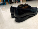 蜻蜓牌品牌特價(jià)斷碼清倉撿漏真皮男士商務(wù)休閑皮鞋中老年爸爸正裝皮鞋男 黑色 41 曬單實(shí)拍圖