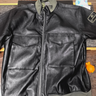 AKSERIES新復古回潮系列G-8短款外套皮夾克PU夾克男AK男裝商場(chǎng)同款2104249 黑色 3XL 曬單實(shí)拍圖