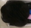 遮白發(fā)假發(fā)短發(fā)真人發(fā)全頭套中老年女士媽媽款假發(fā)套自然 真發(fā)輕薄款 自然黑 短發(fā) 【遞針頂】 贈送(護理五件套） 曬單實(shí)拍圖