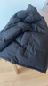真維斯（Jeanswest）棉服男女同款冬季保暖棉衣2025新款加厚百搭棉襖情侶款面包服外套 黑色 純色 XL 曬單實(shí)拍圖