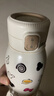 孕貝便攜式恒溫杯F18Y 恒溫水壺燒水杯嬰兒外出沖奶恒溫水杯500ml 曬單實(shí)拍圖