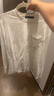 gxgjeans男裝 多色口袋設計純棉寬松圓領(lǐng)長(cháng)袖T恤男 25年秋冬熱賣(mài) 白色 L (175) 曬單實(shí)拍圖