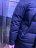 雅鹿【鵝絨】2025年新款羽絨服男中長(cháng)款連帽青年加厚冬季休閑防寒外套 黑色 4XL （180-195斤） 曬單實(shí)拍圖