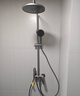 九牧（JOMOO） 淋浴花灑套裝全套增壓蓮蓬頭手持噴頭浴室衛浴帶噴槍可升降 【自潔除垢款】花灑36647槍灰色 曬單實(shí)拍圖