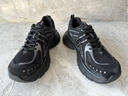 百麗藍鯨老爹鞋男鞋2026春新復古潮搭厚底增高休閑運動(dòng)鞋A2321AM6 黑色 40 曬單實(shí)拍圖