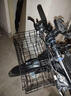 自行車(chē)前車(chē)筐加厚加粗掛籃山地車(chē)折疊車(chē)籃收納筐單車(chē)籃子后置通用 可折疊前車(chē)筐（可調款） 曬單實(shí)拍圖