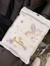 babyincoming蓓茵可新生嬰兒包單純棉寶寶初生A類(lèi)防驚跳四季產(chǎn)房雙層包巾抱被 繁星獨角獸【雙層包單 親膚保暖】 90*90cm 曬單實(shí)拍圖