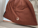GOLOVEJOY高樂(lè )捷冷帽男春夏保暖包頭帽基礎款防風(fēng)防寒針織薄款堆堆帽子紅 曬單實(shí)拍圖