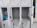 樂(lè )冉更衣柜員工柜鋼制儲物柜帶鎖鐵皮柜宿舍換衣柜十二門(mén) 曬單實(shí)拍圖
