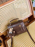 viney【陳妍希同款】包包女包牛皮斜挎包劍橋包生日新年禮物送女生女友 曬單實(shí)拍圖