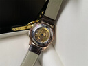 勞力士瑞士進(jìn)口男士手表機械表夜光防水鑲真鉆鏤空飛輪真皮帶男表 G3806棕皮玫殼白面【進(jìn)口機芯】真鉆鑒定卡 曬單實(shí)拍圖