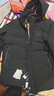 帝賓澤大碼中長(cháng)款羽絨服男胖子加肥加大加厚保暖御寒外套 黑色 8XL  曬單實(shí)拍圖