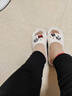 大嘴猴（paul frank）涼拖鞋女士夏季eva家居鞋家用浴室洗澡拖鞋戶(hù)外穿厚底涼鞋男 6321白色女款 36-37 卡碼拍大一碼 曬單實(shí)拍圖