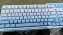 惠普K360有線(xiàn)電競機械手感游戲發(fā)光側刻漸變鍵盤(pán)鼠標98配列臺式電腦筆記本通用USB接口女生 冰川藍/單鍵盤(pán)【側刻鍵帽/六色漸變】 曬單實(shí)拍圖