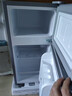 華寶小冰箱小型家用出租房用冷藏冷凍兩用一級能效節能省電迷你宿舍寢室辦公室二門(mén)電冰箱 【一級能效】58L銀色【三天不到一度電】 曬單實(shí)拍圖