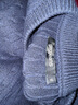 gxgjeans男裝 多色基礎刺繡絞花保暖圓領(lǐng)毛衣針織衫男25年冬新品 藏青色 XL (180) 曬單實(shí)拍圖