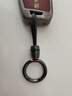 高端汽車(chē)鑰匙扣高檔掛件適用寶馬奔馳奧迪2025年新款車(chē)鑰匙吊繩男 黑色【圓形】鋅合金+【禮盒裝】 曬單實(shí)拍圖