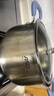 愛(ài)仕達（ASD）湯鍋 304不銹鋼蒸鍋C味黛麗舍系列燉煮22CM燃氣電磁爐通用GL1722B 曬單實(shí)拍圖