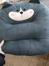 坐墊學(xué)生教室屁墊冬天軟加厚汽車(chē)椅子屁股墊子可愛(ài)ins少女辦公室 加厚坐墊-哈士奇 45*40*12厘米 曬單實(shí)拍圖