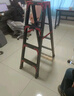 裕鄰梯子人字梯家用折疊梯工程登高梯多功能爬梯便攜式雙側扶梯YLT03 黑色五步梯【加厚加固款】 曬單實(shí)拍圖