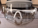 京東京造運動(dòng)眼鏡騎行眼鏡 感光變色戶(hù)外太陽(yáng)鏡 防風(fēng)護目鏡  白框防霧 曬單實(shí)拍圖