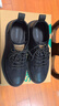 森馬男鞋2025秋季新款黑色商務(wù)皮鞋男士時(shí)尚百搭休閑板鞋男 黑色 42 曬單實(shí)拍圖