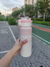 柏邦兒童保溫杯6-12歲初中小學(xué)生上學(xué)專(zhuān)用316食品級水杯女孩水壺耐摔 【2026新款雙飲316】粉500ml- 書(shū)包側兜 6-15歲通用【24小時(shí)保溫保冷】杯刷+吸管 曬單實(shí)拍圖