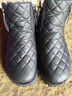 洋氣軟皮毛一體雪地靴女冬季新款加絨加厚棉鞋保暖抗寒厚底大棉靴 黑色 36 曬單實(shí)拍圖
